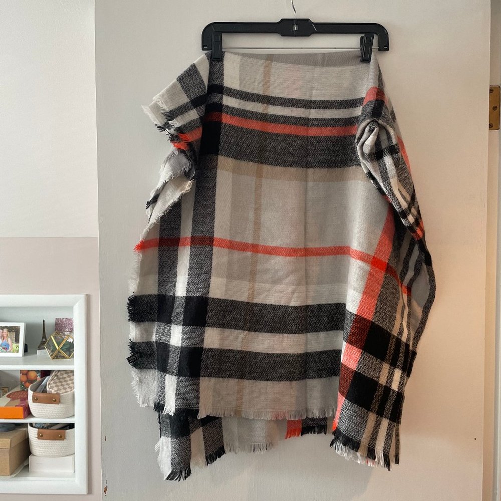 Plaid Scarf/Wrap